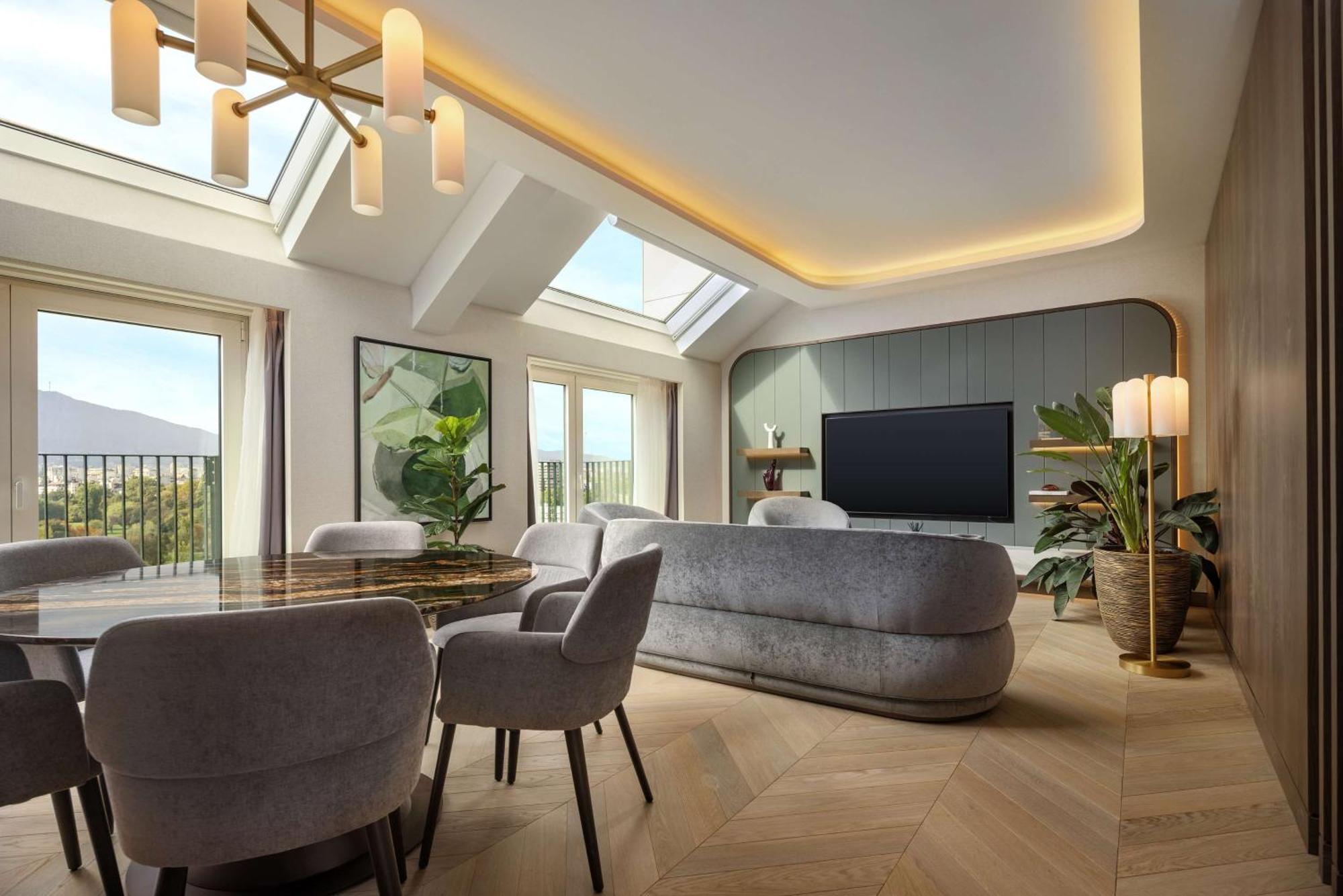 Hilton Sofia Hotel Bagian luar foto